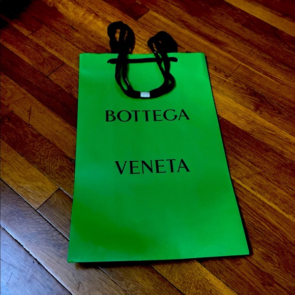 Some wear on bag from taking purchase home. Black handles silver decoration. - Picture 1 of 1